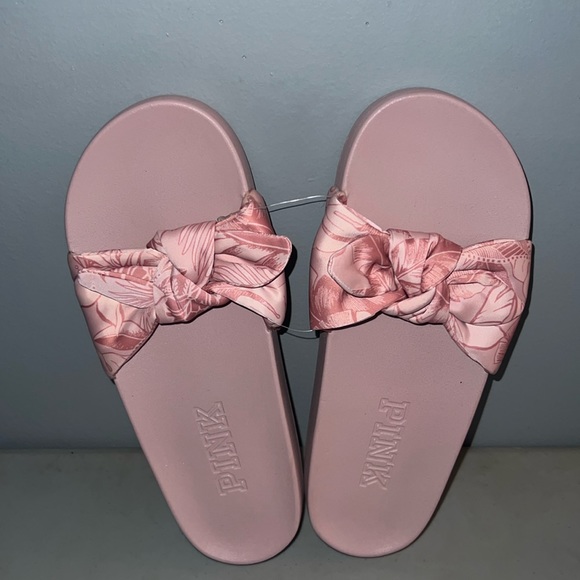 PINK Victoria's Secret Shoes - PINK by Victoria Secret Sandals/Slides Sz Large- NWOT